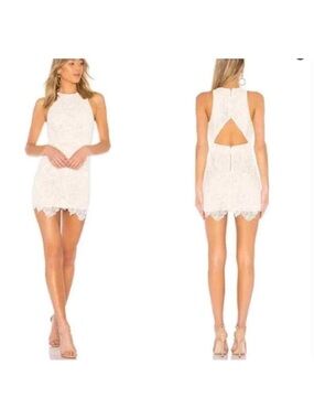superdown leia off shoulder dress superdown Revolve Women's Leia Off Shoulder Dress in White Size Xsmall New